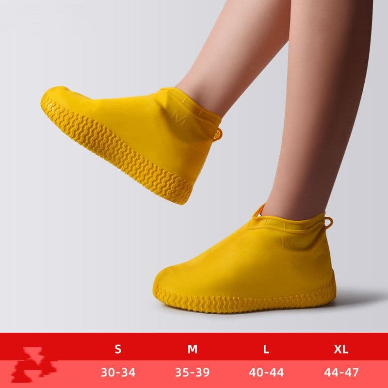 image-Children's Shoe Cover Silicone Anti-skid