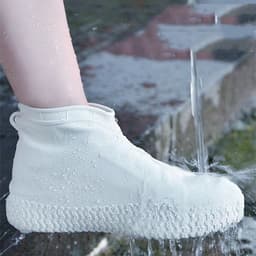 image-Children's Shoe Cover Silicone Anti-skid