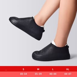 image-Children's Shoe Cover Silicone Anti-skid