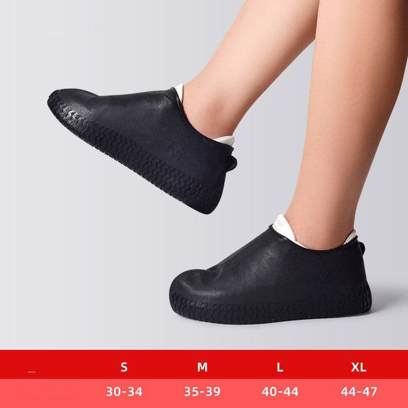 image-Children's Shoe Cover Silicone Anti-skid