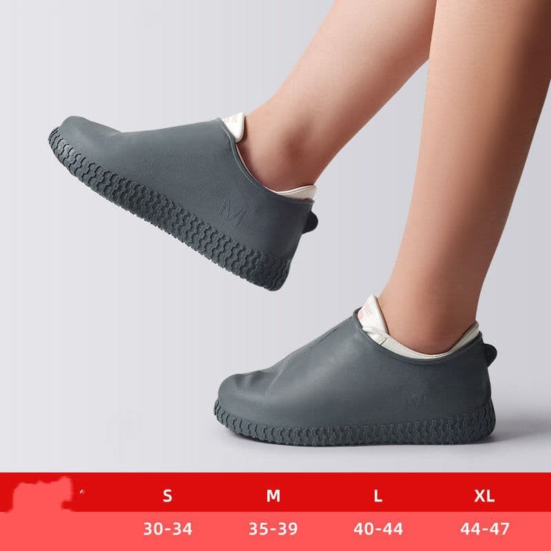 image-Children's Shoe Cover Silicone Anti-skid