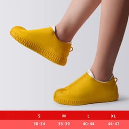 image-Children's Shoe Cover Silicone Anti-skid