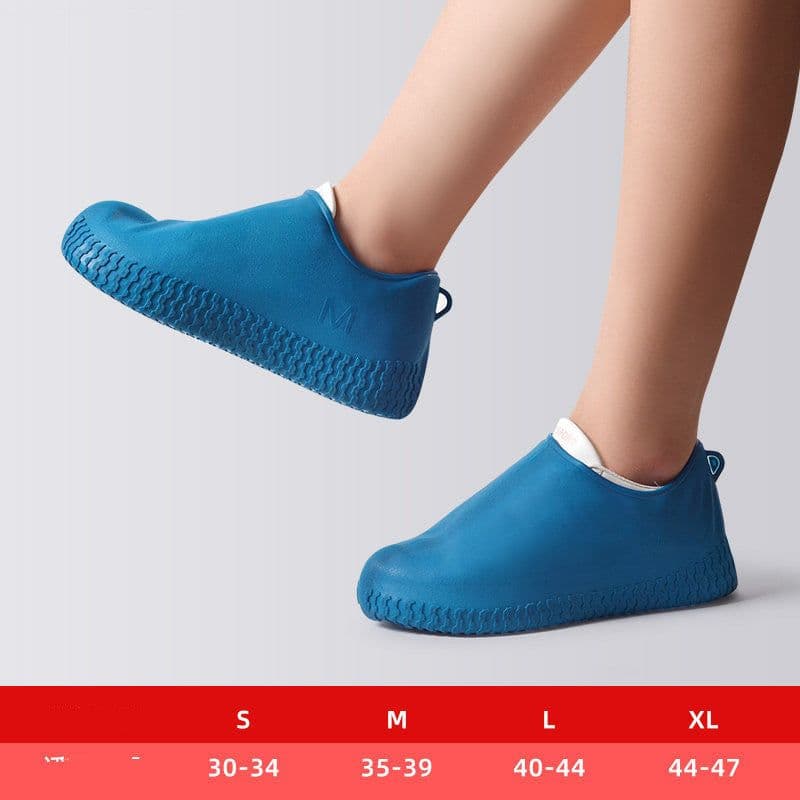 image-Children's Shoe Cover Silicone Anti-skid