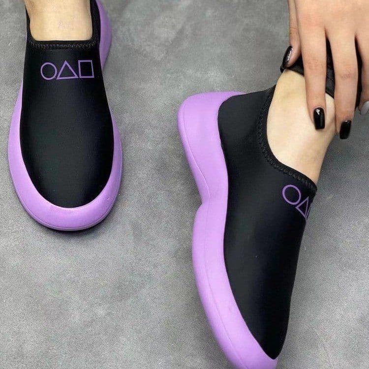image-Fashion Flat Bottomed Fisherman Casual Loafer Shoes