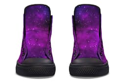 image-Fashion Printed Couple High Top Canvas Shoes