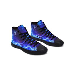 image-Fashion Printed Couple High Top Canvas Shoes