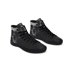 image-Fashion Printed Couple High Top Canvas Shoes