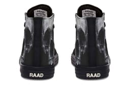 image-Fashion Printed Couple High Top Canvas Shoes