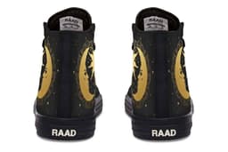 image-Fashion Printed Couple High Top Canvas Shoes