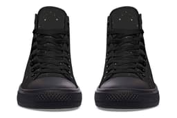 image-Fashion Printed Couple High Top Canvas Shoes