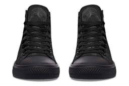 image-Fashion Printed Couple High Top Canvas Shoes