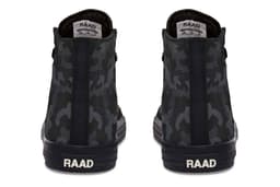 image-Fashion Printed Couple High Top Canvas Shoes