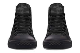 image-Fashion Printed Couple High Top Canvas Shoes