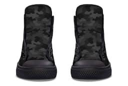 image-Fashion Printed Couple High Top Canvas Shoes