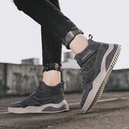 image-Men's Winter Padded And Warm Cotton Shoes