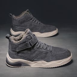 image-Men's Winter Padded And Warm Cotton Shoes