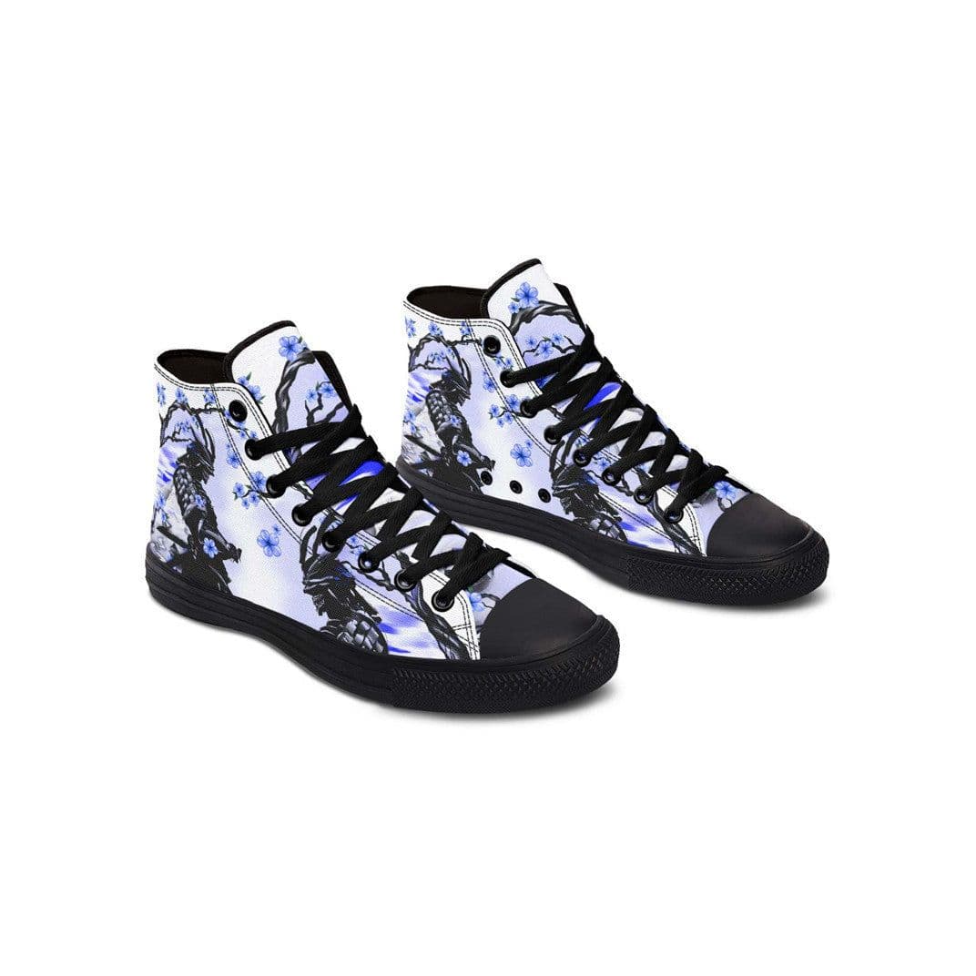 image-Printed Couple High-top Canvas Shoes