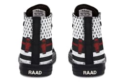 image-High Top Canvas Shoes For Printing Lovers