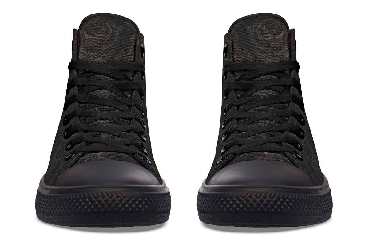 image-High Top Canvas Shoes For Printing Lovers
