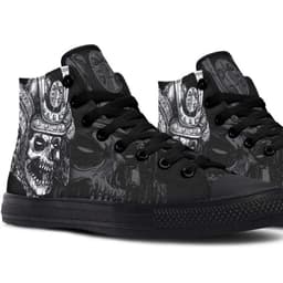 image-High Top Canvas Shoes For Printing Lovers