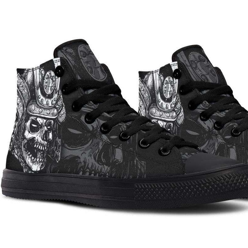 image-High Top Canvas Shoes For Printing Lovers