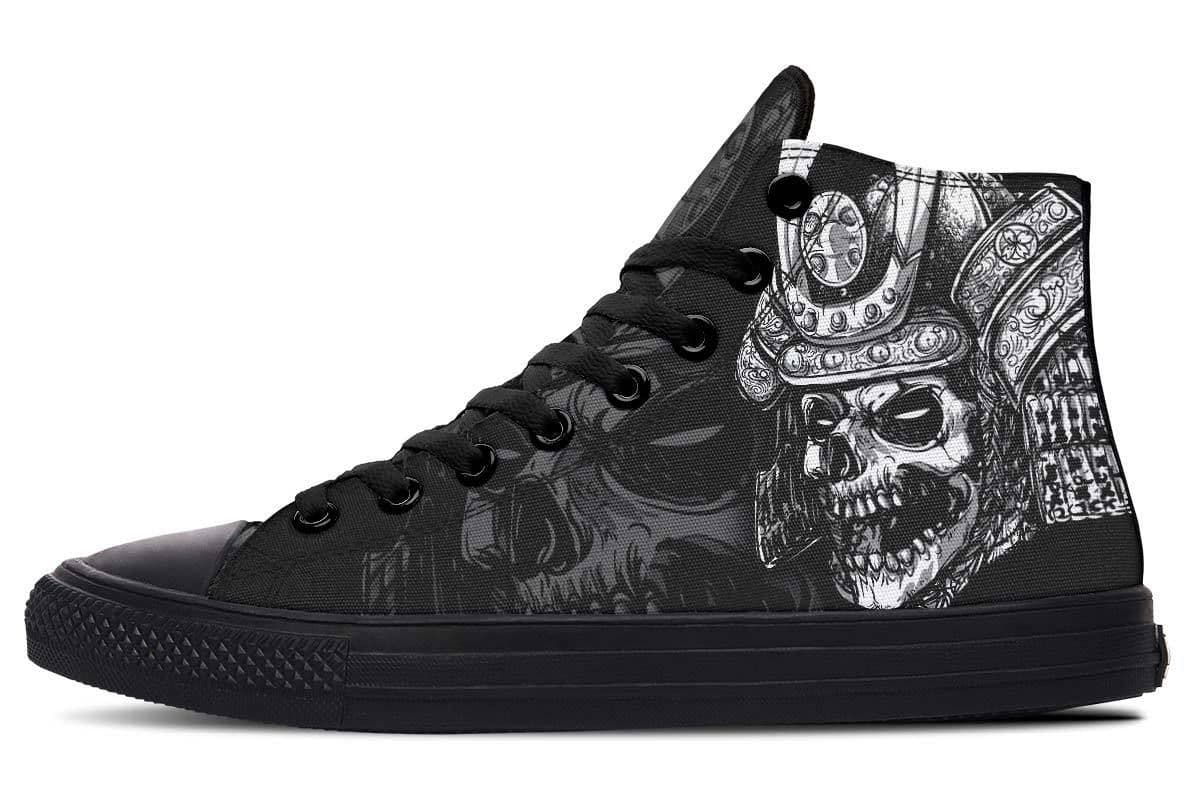 image-High Top Canvas Shoes For Printing Lovers