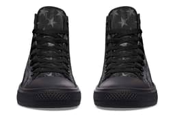 image-High Top Canvas Shoes For Printing Lovers