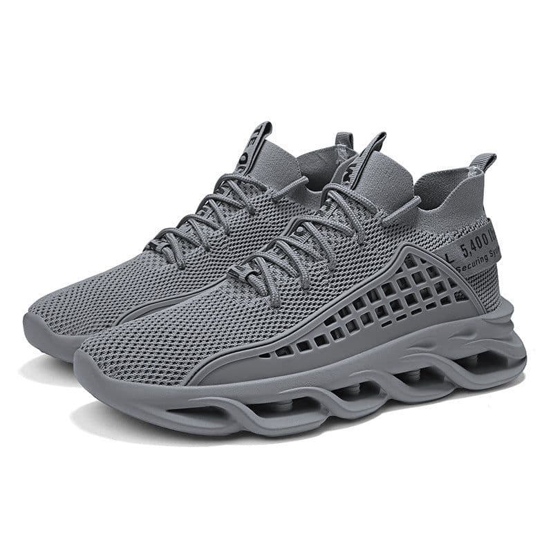 image-Breathable Flying Woven Sports Casual Light Running Shoes