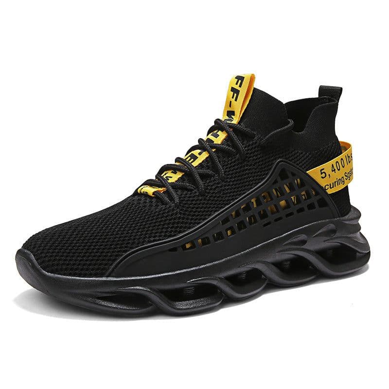 image-Breathable Flying Woven Sports Casual Light Running Shoes
