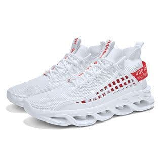 image-Breathable Flying Woven Sports Casual Light Running Shoes