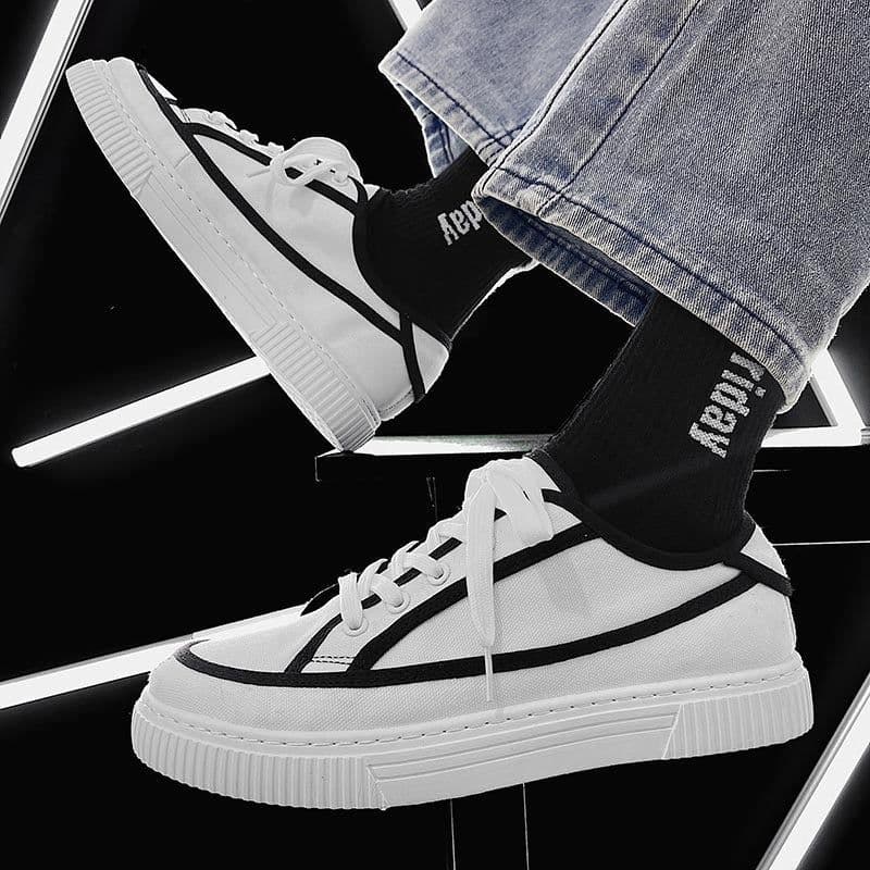image-Fashion Trend Canvas Shoes Men's Breathable