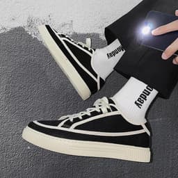 image-Fashion Trend Canvas Shoes Men's Breathable