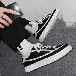 image-Fashion Trend Canvas Shoes Men's Breathable