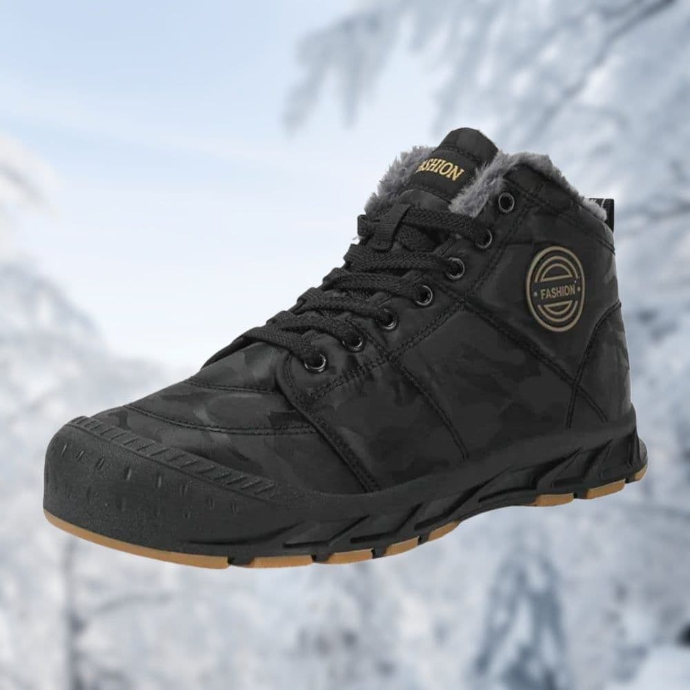 image-New Outdoor Climbing Cotton Shoes With Plush For Warmth