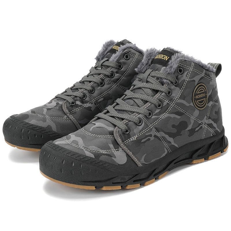 image-New Outdoor Climbing Cotton Shoes With Plush For Warmth