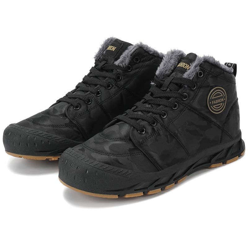 image-New Outdoor Climbing Cotton Shoes With Plush For Warmth