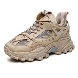 image-Mens Fashion Casual Reflective Thick-soled Sneakers