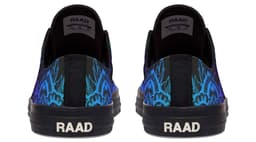 image-Fashion Printed Couple High Top Canvas Shoes