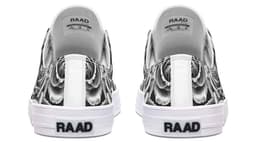 image-Fashion Printed Couple High Top Canvas Shoes