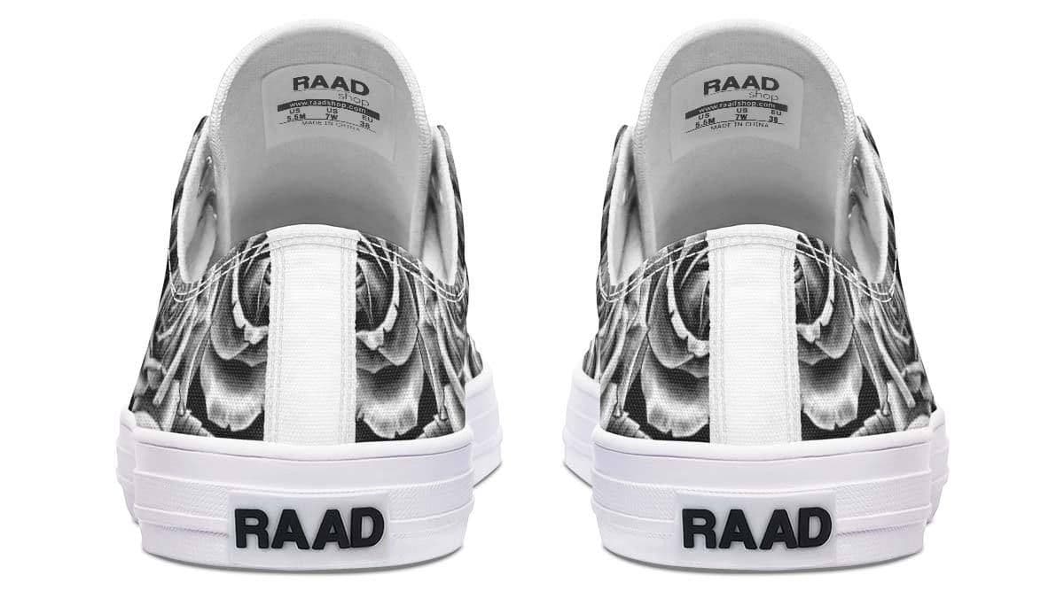 image-Fashion Printed Couple High Top Canvas Shoes