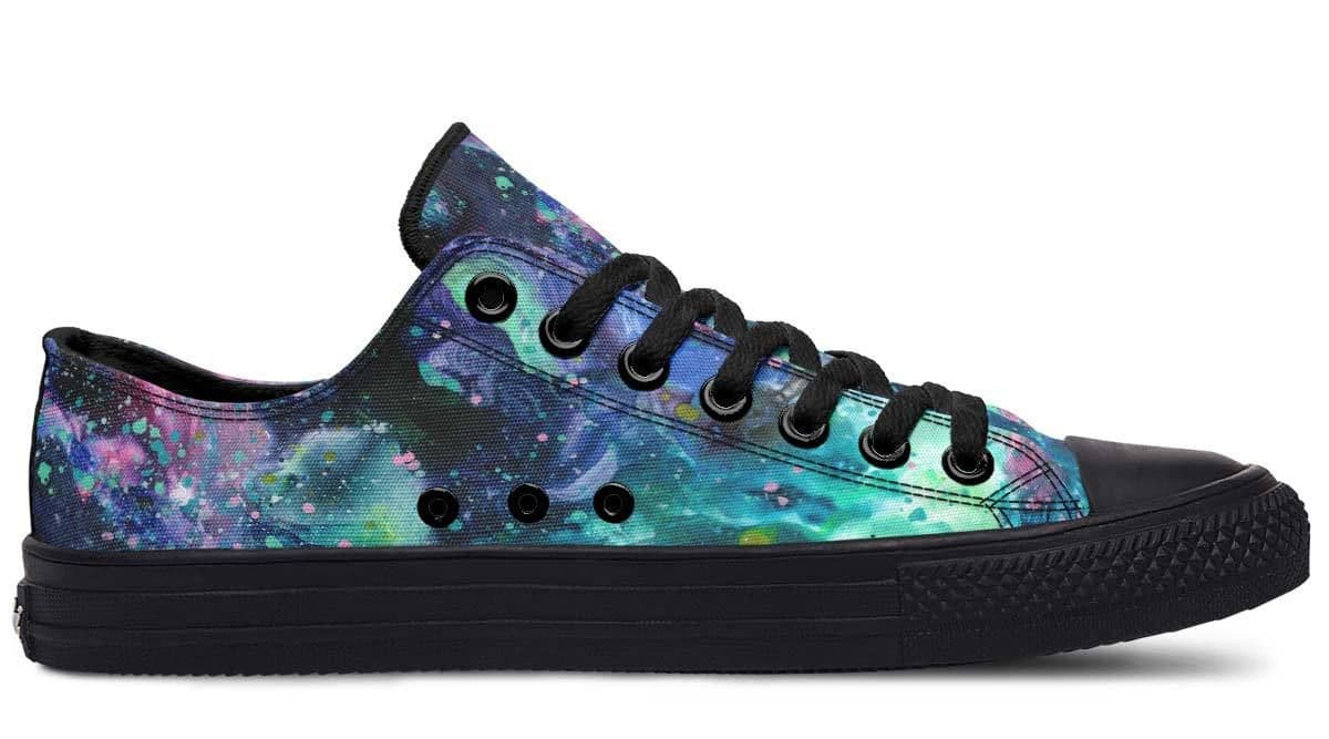 image-Fashion Printed Couple High Top Canvas Shoes
