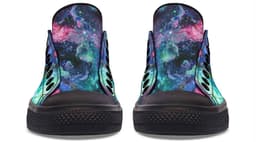 image-Fashion Printed Couple High Top Canvas Shoes