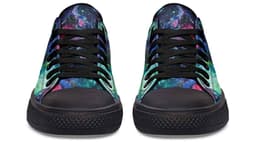 image-Fashion Printed Couple High Top Canvas Shoes