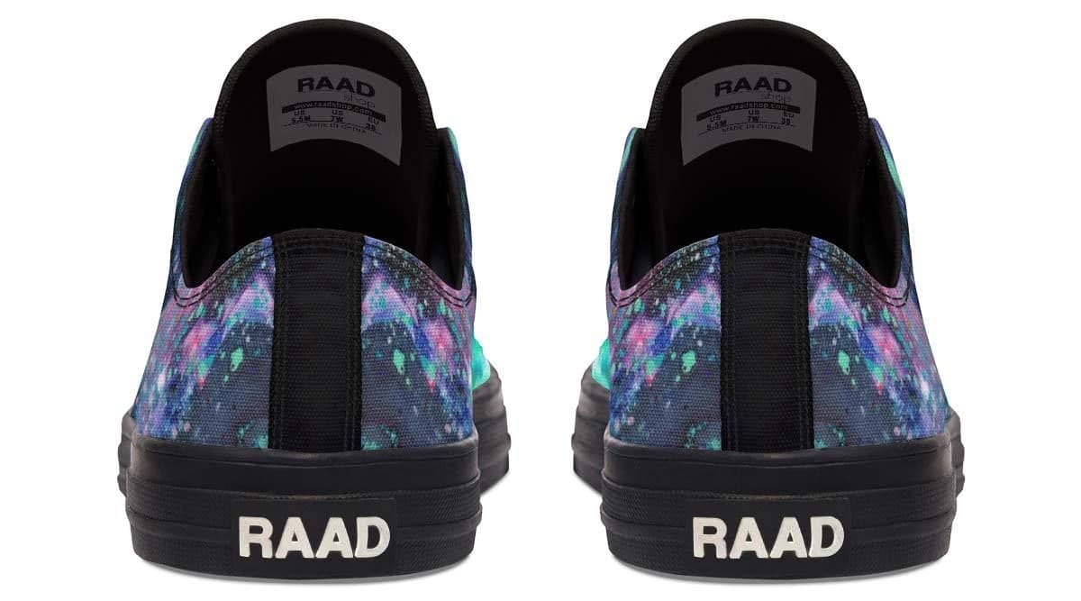 image-Fashion Printed Couple High Top Canvas Shoes