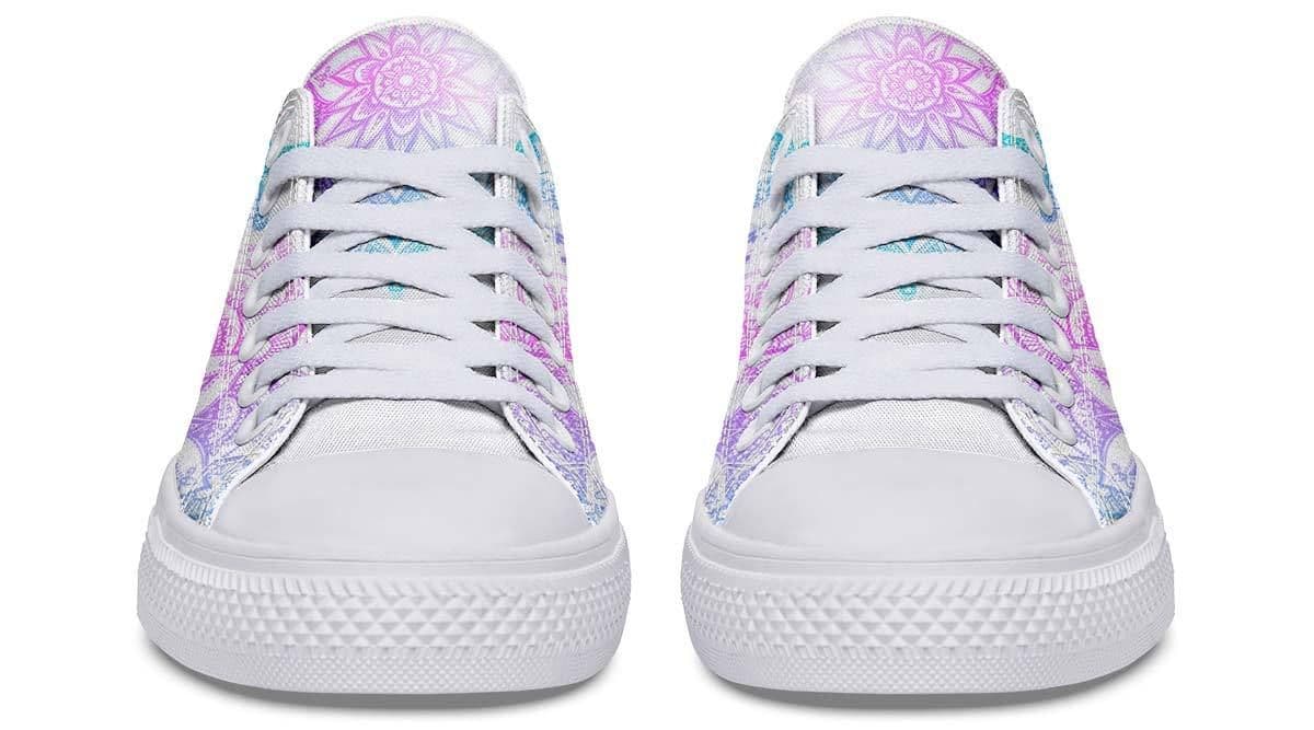 image-Fashion Printed Couple High Top Canvas Shoes