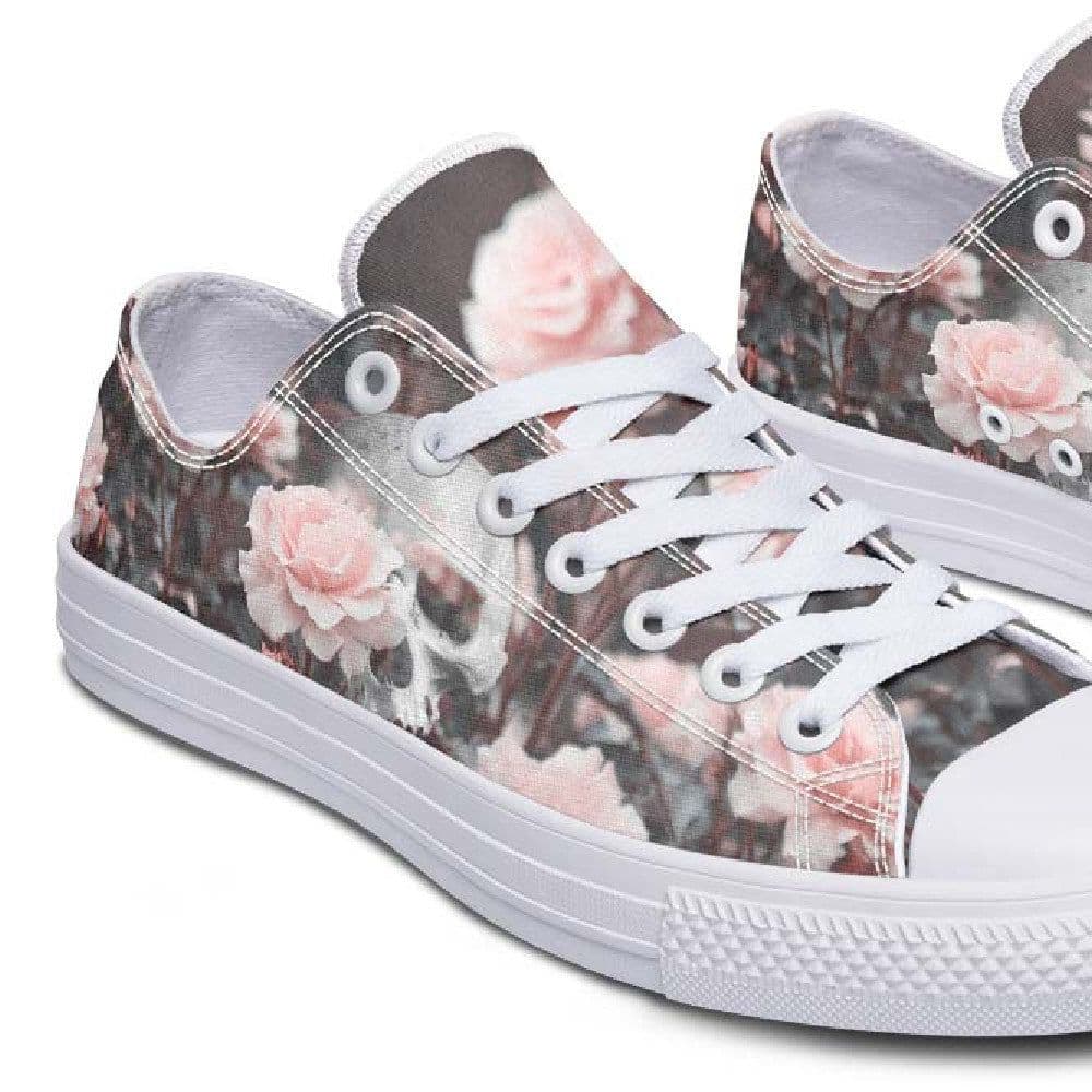 image-Fashion Printed Couple High Top Canvas Shoes