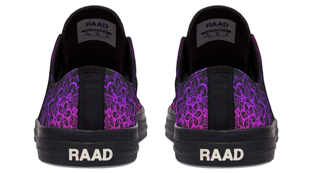 image-Fashion Printed Couple High Top Canvas Shoes