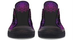 image-Fashion Printed Couple High Top Canvas Shoes