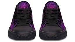 image-Fashion Printed Couple High Top Canvas Shoes