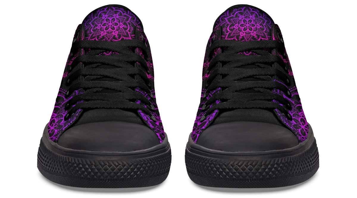 image-Fashion Printed Couple High Top Canvas Shoes